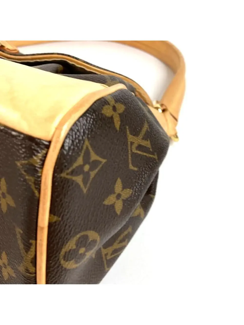 Louis Vuitton Beverly Handbag Canvas Mm #309923L11B